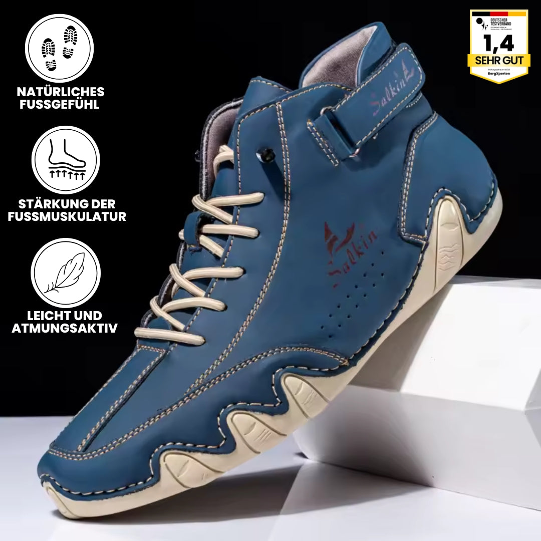 Alpaka - orthopädische, wasserdichte & rutschfeste Leder-Barfußschuhe für Schwangerschaft & Nachgeburt
