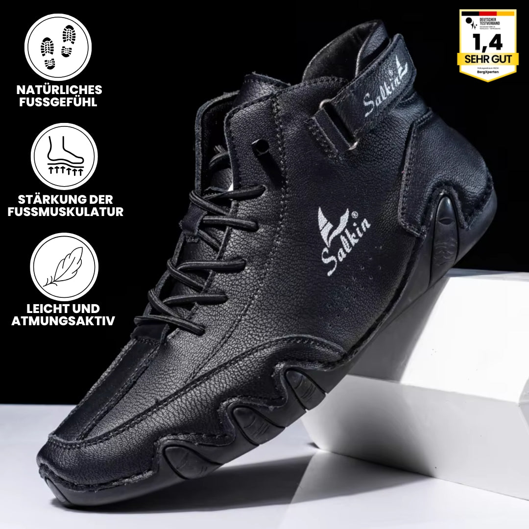 Alpaka - orthopädische, wasserdichte & rutschfeste Leder-Barfußschuhe für Schwangerschaft & Nachgeburt