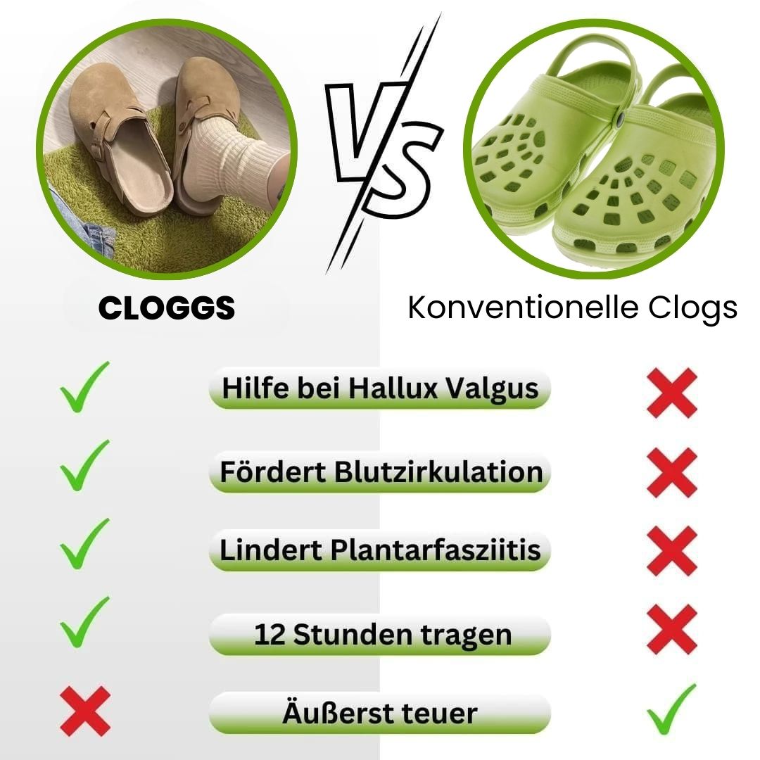Clogs - Orginal für maximalen Komfort für Damen - Sonderaktion 1+1 Gratis