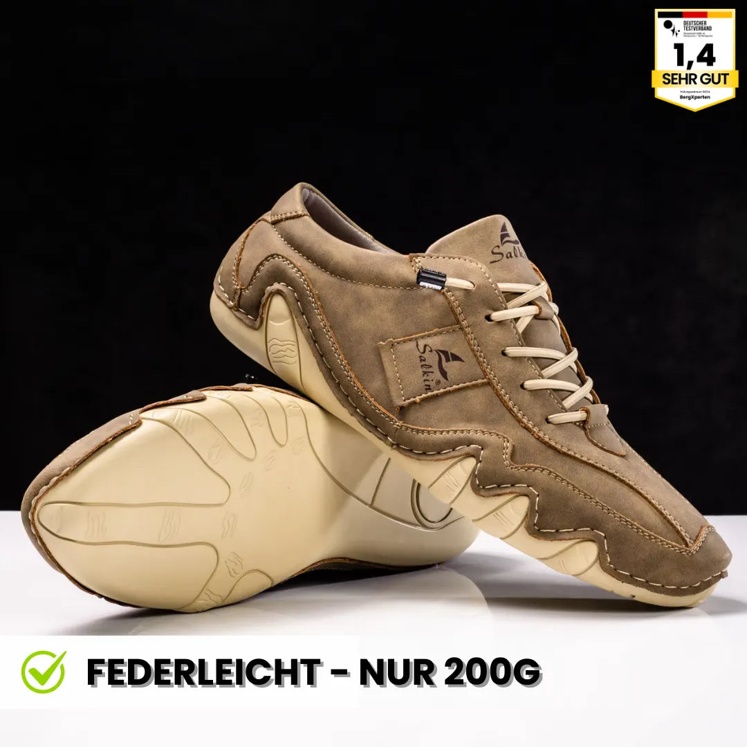 Ibex - ergonomischer, schmerzlindernder & wasserdichter Leder-Barfußschuh für Schwangerschaft & Nachgeburt