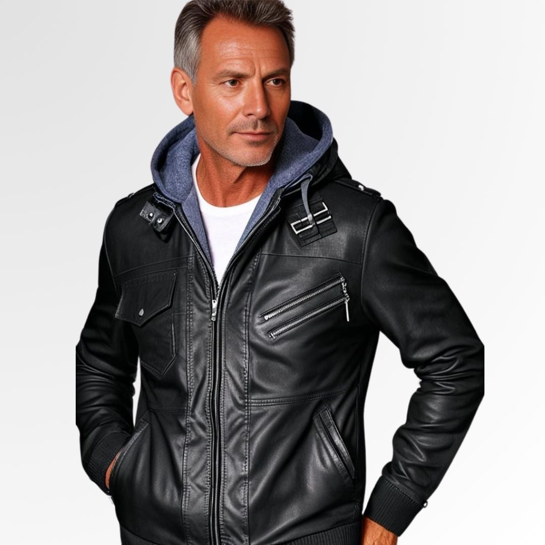 Connery - Hochwertige Lederjacke Herren